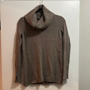 Athleta 100% Cashmere Funnel Neck Sweater